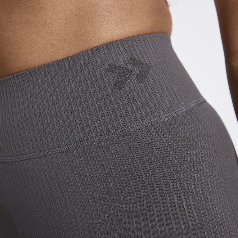 Ribbed training tights "Epic Tights Seamless" Dark Grey